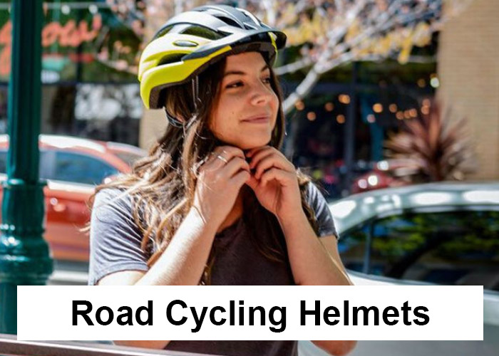 Road cycling helmets
