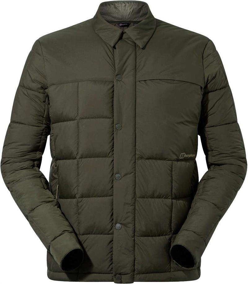 Mens insulated sale shirt jackets