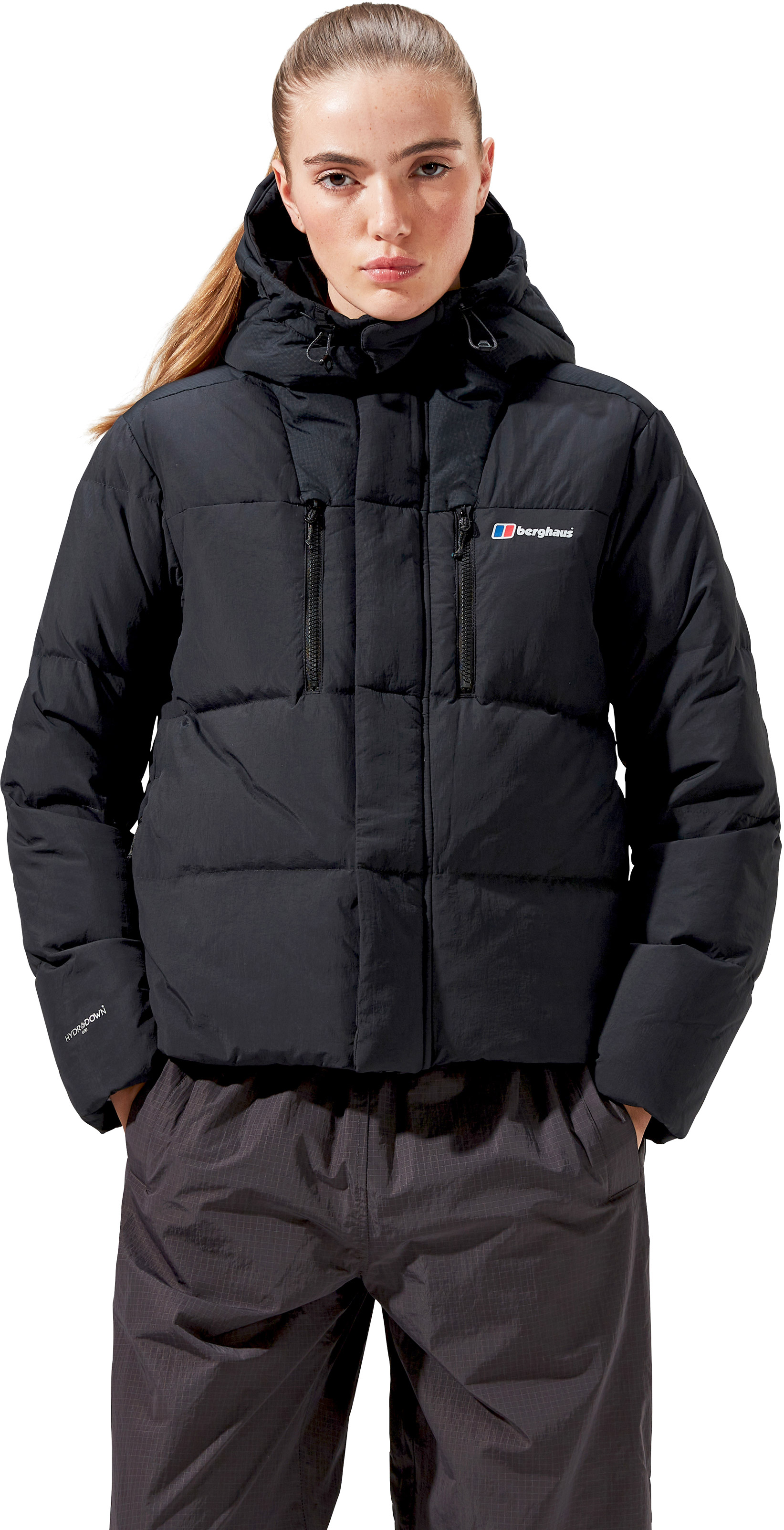 Berghaus Womens Saffren Down Hooded Jacket SportsGB