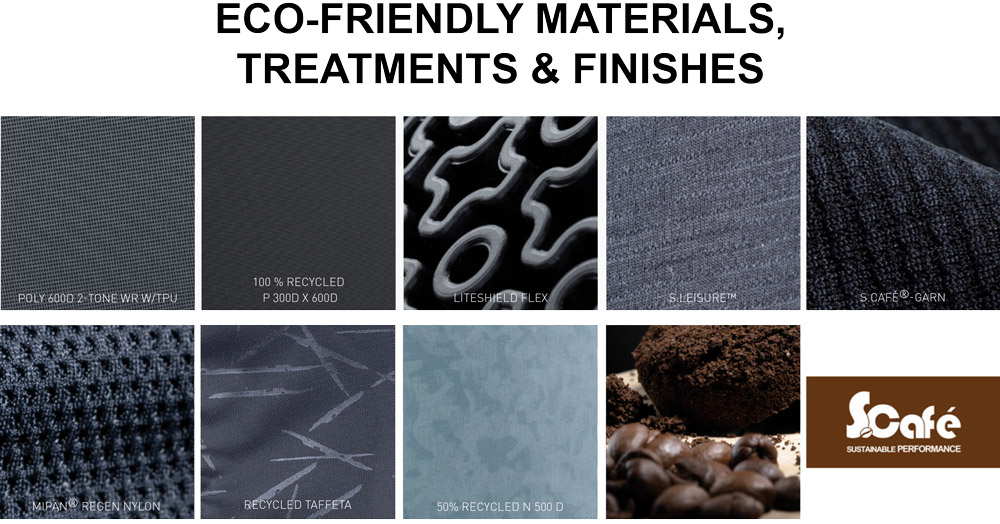 ECO-FRIENDLY MATERIALS, TREATMENTS & FINISHES