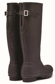 Hunter Womens Original Tall Back Adjustable Wellington Boots