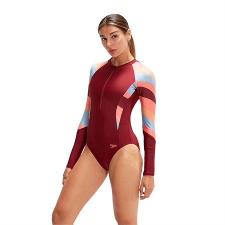 Speedo Womens Long Sleeve Swimsuit