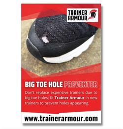 Trainer Armour Big Toe Hole Preventer