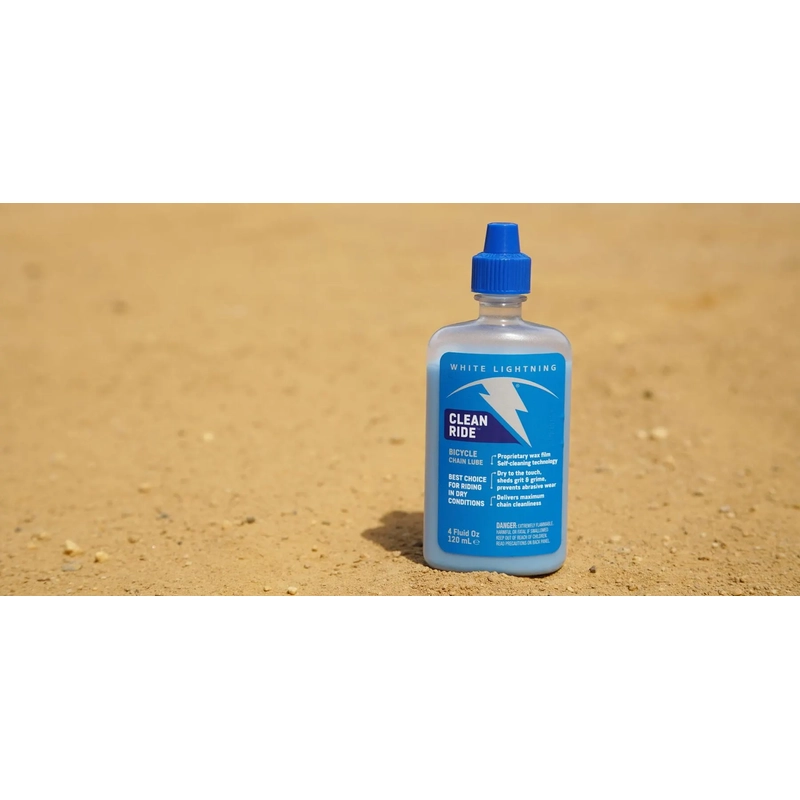 White Lightning Clean Ride - Chain Lube - 120ml x 12-3