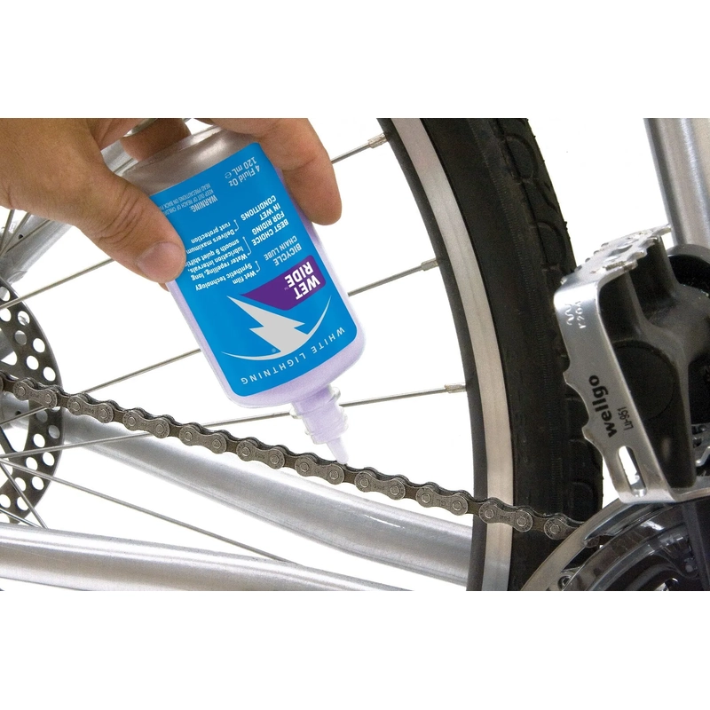 White Lightning Wet Ride - Chain Lube - 240ml-2